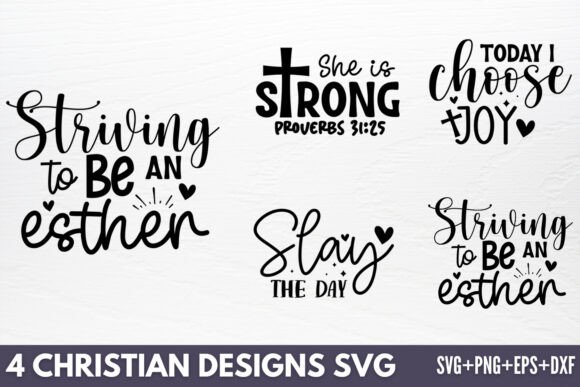 Christian Designs SVG, 4 SVG Design