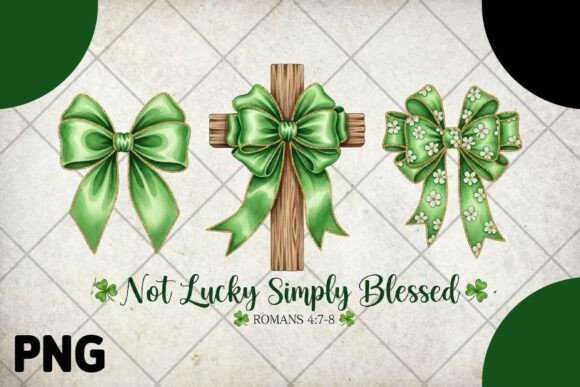 Christian St Patrick’s PNG Illustrations