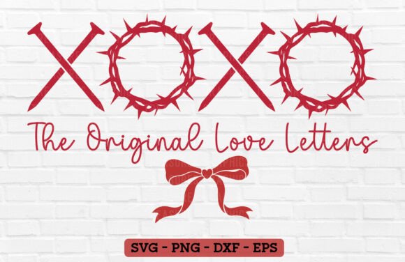 Christian Valentine s Day SVG PNG, XOXO for Crafts