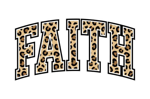 Faith Leopard SVG