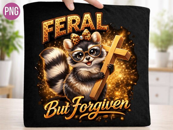 Feral but Forgiven Christian Raccoon Crafts