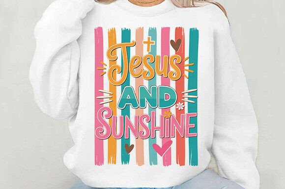 Jesus and Sunshine Summer Illustrations