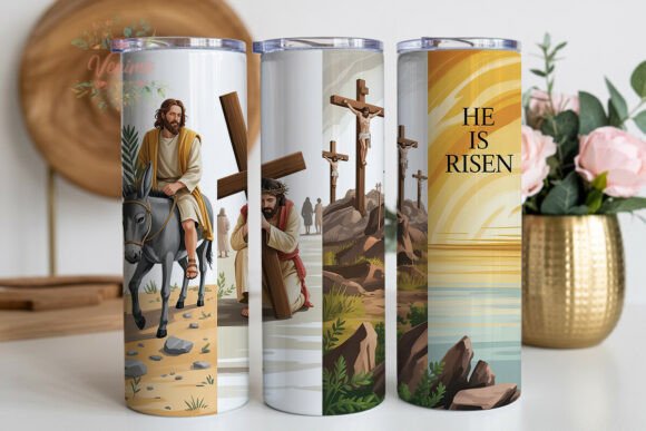 Jesus Resurrection 20oz Tumbler Wrap