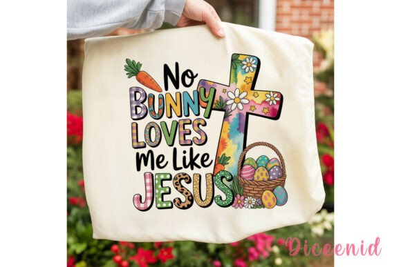 No Bunny Loves Me Like Jesus PNG Clipart