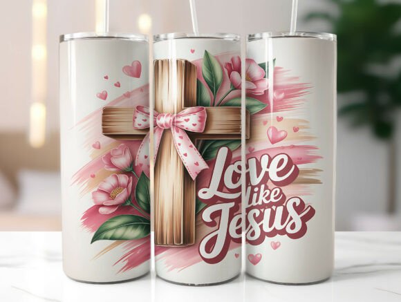 Valentine Christian 20oz Tumbler Wrap