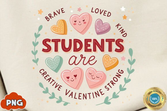 Valentine s Day Teacher SVG PNG for Branding